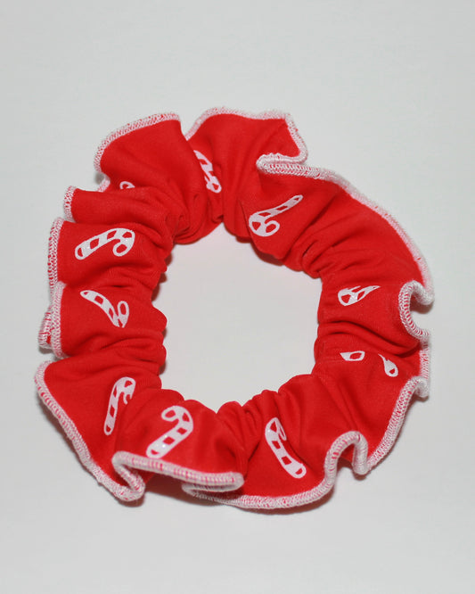 Candy Cane Scrunchie